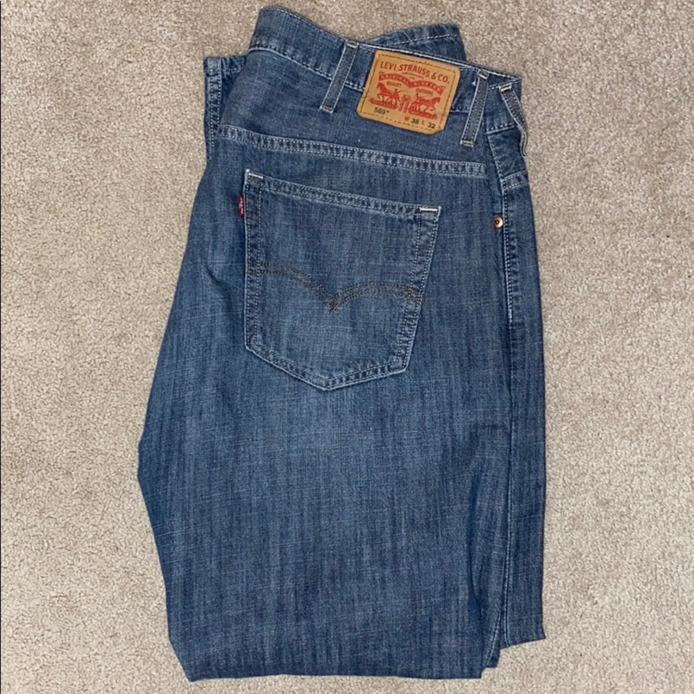 Levi 38x32 bootcut jeans